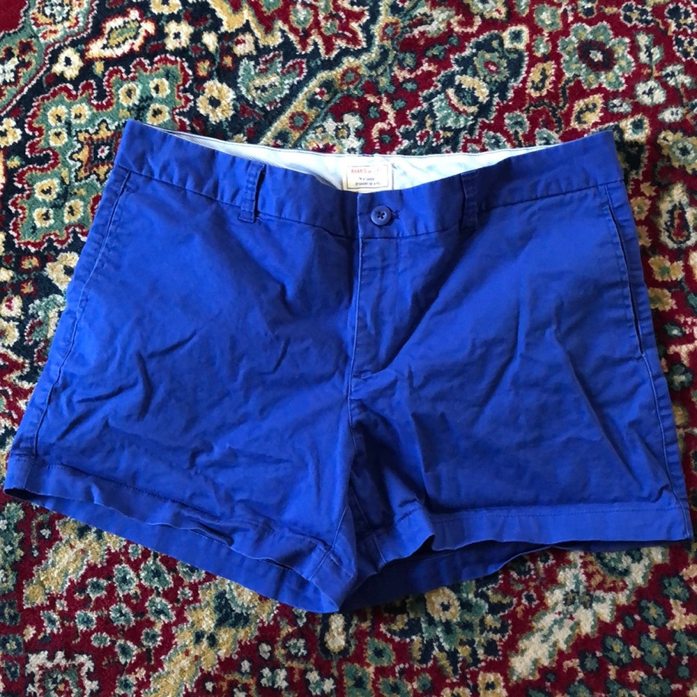 Khakis by Gap Royal Blue Chino Shorts 4” Inseam